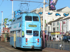
Tram 719, Blackpool Tramways, October 2009